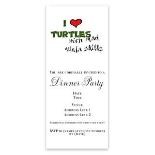Ninja Turtles Invitations  Ninja Turtles Invitation Templates