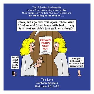 Cartoon Gospel Of Matthew 251 13 Gifts  Cartoon Gospel Of Matthew 25
