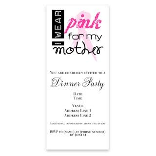 Pink for my Mother Invitations by Admin_CP16955620