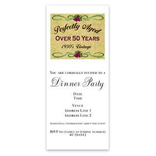 Happy 50Th Birthday Invitations  Happy 50Th Birthday Invitation