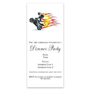 Wheelie Flames 1 Invitations by Admin_CP9626