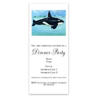 Killer Whale Invitations  Killer Whale Invitation Templates