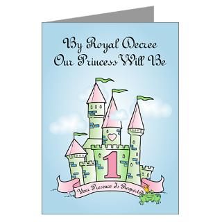 Castle Birthday Princess 1st Invitations (20 Pack) for