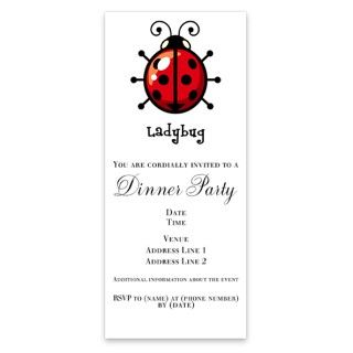 Red Ladybug Invitations by Admin_CP1088085