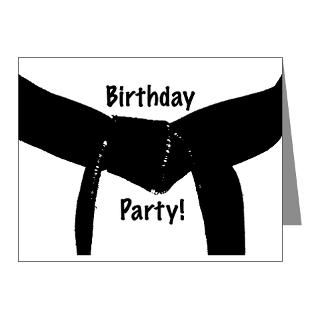 Martial Arts Birthday Party Invitation (Pk of 10) for