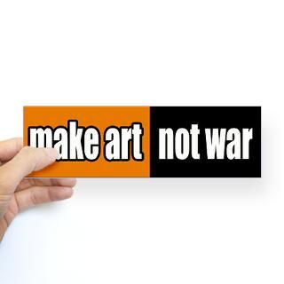 Make Art Not War Gifts & Merchandise  Make Art Not War Gift Ideas