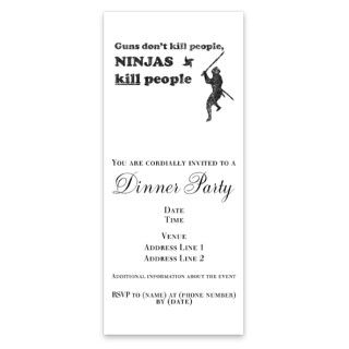 Ninjas Kill People Invitations by Admin_CP1869353