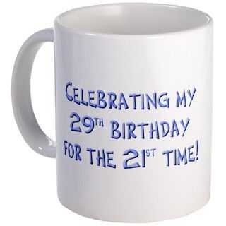 29 Gifts  29 Drinkware  Funny 50th B day Mug