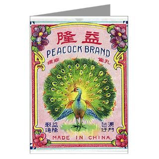 Peacock Fireworks Greeting Cards (Pk of 10) for