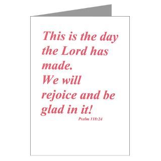 This the day the Lord has mad Greeting Card for