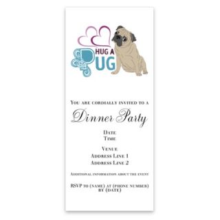 HUG A PUG Invitations by Admin_CP1078522  506891487