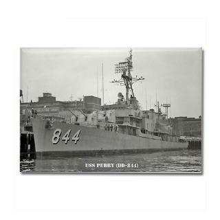 Rectangle Magnet  USS PERRY (DD 844) STORE  USS PERRY (DD 844) STORE