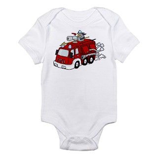 911 Gifts  911 Baby Clothing  Fire Truck Infant Bodysuit