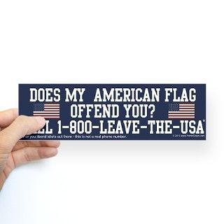 800 LEAVE THE USA Gifts  800 LEAVE THE USA Bumper Stickers  DOES MY