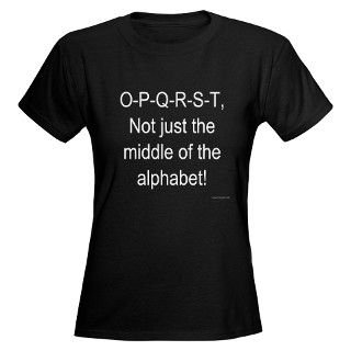 911 Gifts  911 T shirts  OPQRST Womens Dark T Shirt