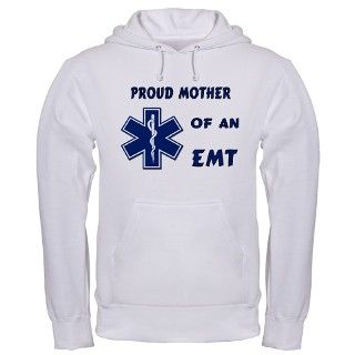 911 Gifts  911 Sweatshirts & Hoodies  Proud EMT Mother Hooded