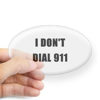 Dial 911 Stickers  Car Bumper Stickers, Decals