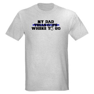 911 Gifts  911 T shirts  Dad Dispatch Light T Shirt