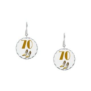 70 Gifts  70 Jewelry  70 YR OLD JEWELRY Earring Circle Charm
