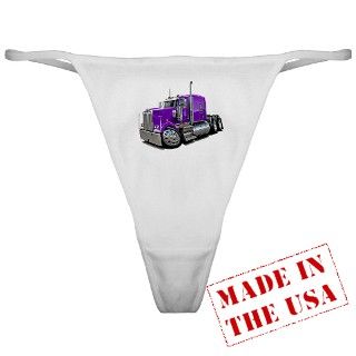 900 Gifts  900 Underwear & Panties  Kenworth W900 Purple Truck