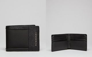 Burberry London Textured Bi Fold Wallet_2