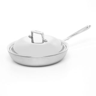 All Clad Brushed d5 11 French Skillet With Domed Lid
