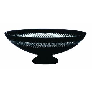 Waterford Crystal Black Cut Footed Centerpiece, 13