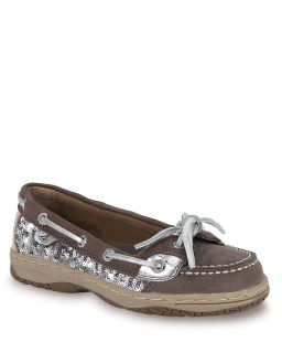  Top Sider Angelfish Sequined Flat Boat Shoe   Sizes 13, 1 6 Child