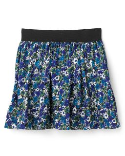 Aqua Girls Floral Print Skirt   Sizes 8 14