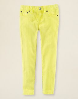 Lauren Childrenswear Girls Neon Bowery Skinny Jeans   Sizes 7 16