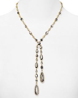 ABS by Allen Schwartz Hematite Chain Y Necklace, 18