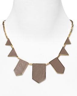 House of Harlow Station Leather Necklace, 18