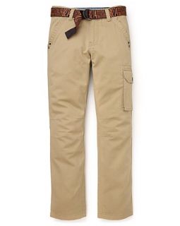 Kids Boys Cargo Pants with Web Belt   Sizes 8 20