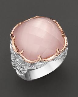 Tacori Rose Quartz over Pink Mother of Pearl Ring