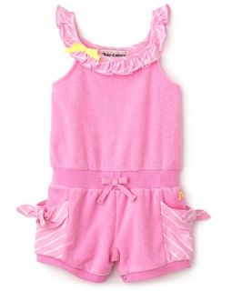 Infant Girls Loop Terry Romper   Sizes 3 24 Months