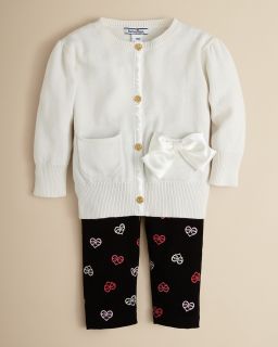 with Bow & Heart Legging   Sizes 12 24 months