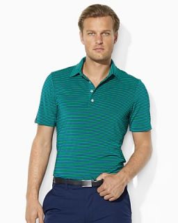 RLX Ralph Lauren Golf Short Sleeved Striped Airflow Stretch Jersey