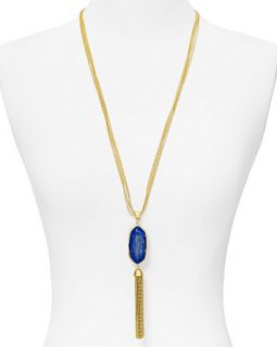 Carolee Lux Chain Tassel Necklace, 30