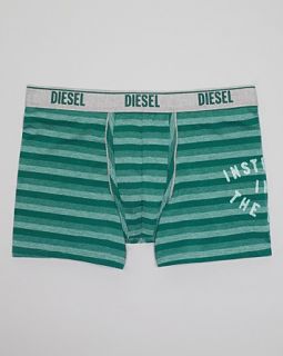 diesel stripe text boxer briefs price $ 29 00 color green size select