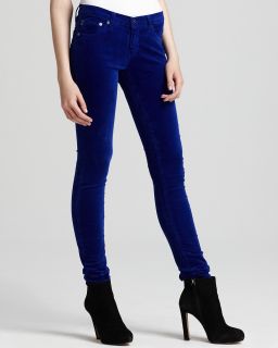 AG Adriano Goldschmied Exclusive Velvet Stretch Leggings