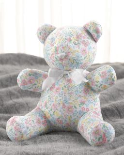 floral bear price $ 29 50 color white multi size one size quantity 1 2