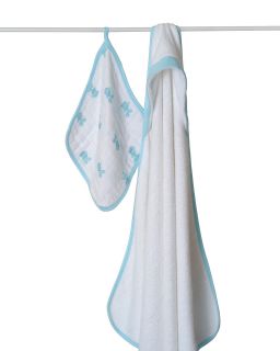 aden anais washcloth hooded towel set price $ 32 00 color splish