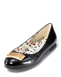 MARC BY MARC JACOBS Logo Plate Ballet Flats