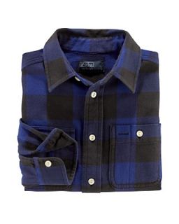 Ralph Lauren Childrenswear Boys Buffalo Check Matlock Shirt   Sizes S