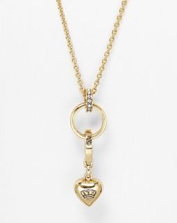 Juicy Couture Chain Charm Catcher Necklace, 35