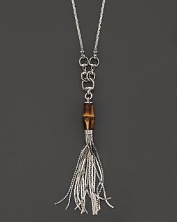 Gucci Horsebit Bamboo Necklace, 38