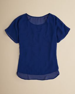 aqua girls chiffon top sizes s xl orig $ 44 00 sale $ 30 80 pricing