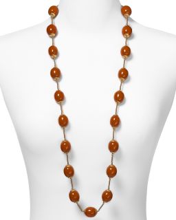 RJ Graziano Long Stationed Bead Necklace, 40