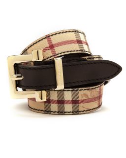 Burberry Belt   Haymarket Check