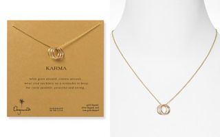 Dogeared Triple Karma Mixed Metals Necklace, 18_2